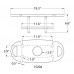 Red Wine Holder 4× glasses and  1×bottle ，Elegant Design Wine Rack,Red Wine Stand15204